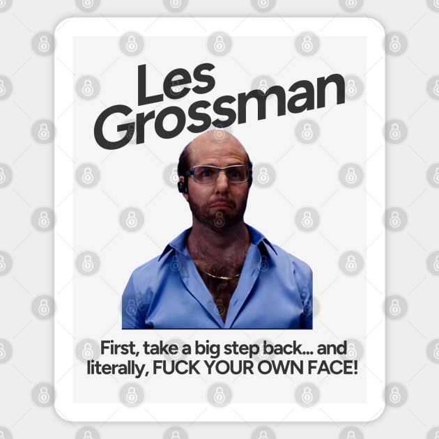 Les Grossman - tropic thunder Sticker by BodinStreet